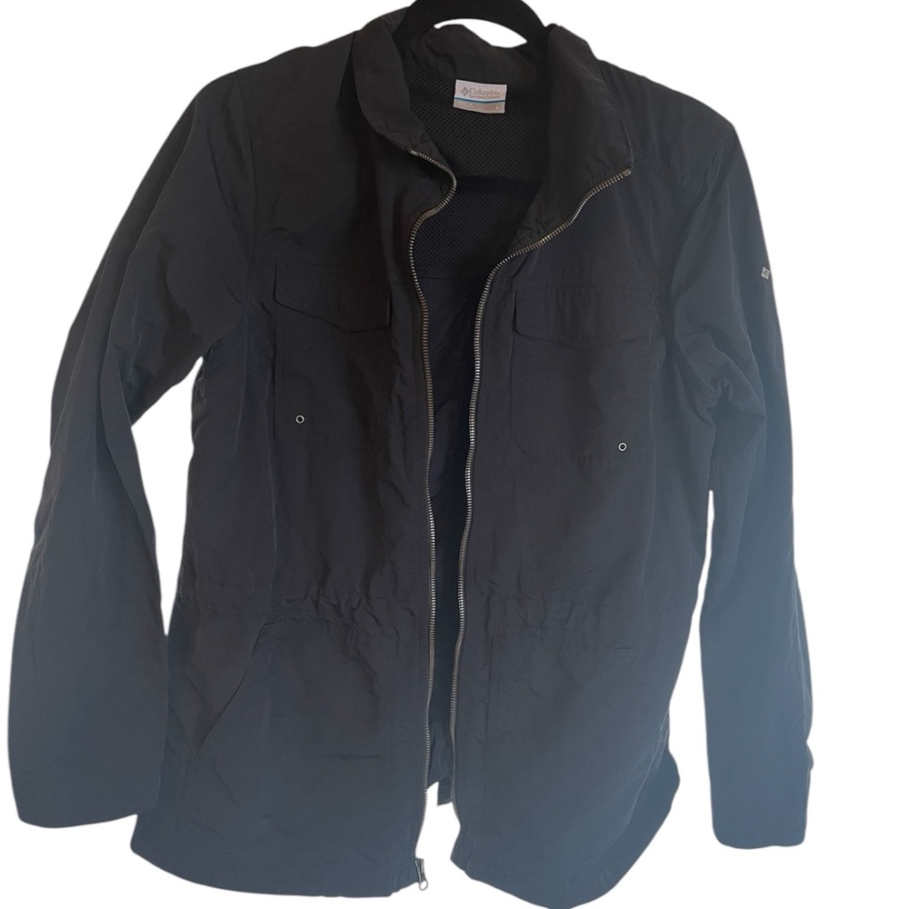 Columbia Women’s Black Tanner Ranch lined Zip-Front Jacket - Picture 1 of 7